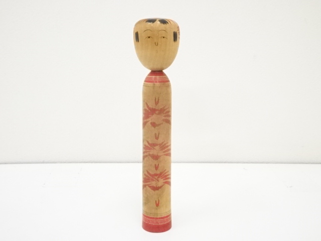 TRADITIONAL JAPANESE CRAFT / KOKESHI DOLL (23.3 cm)/ ARTISAN WORK
